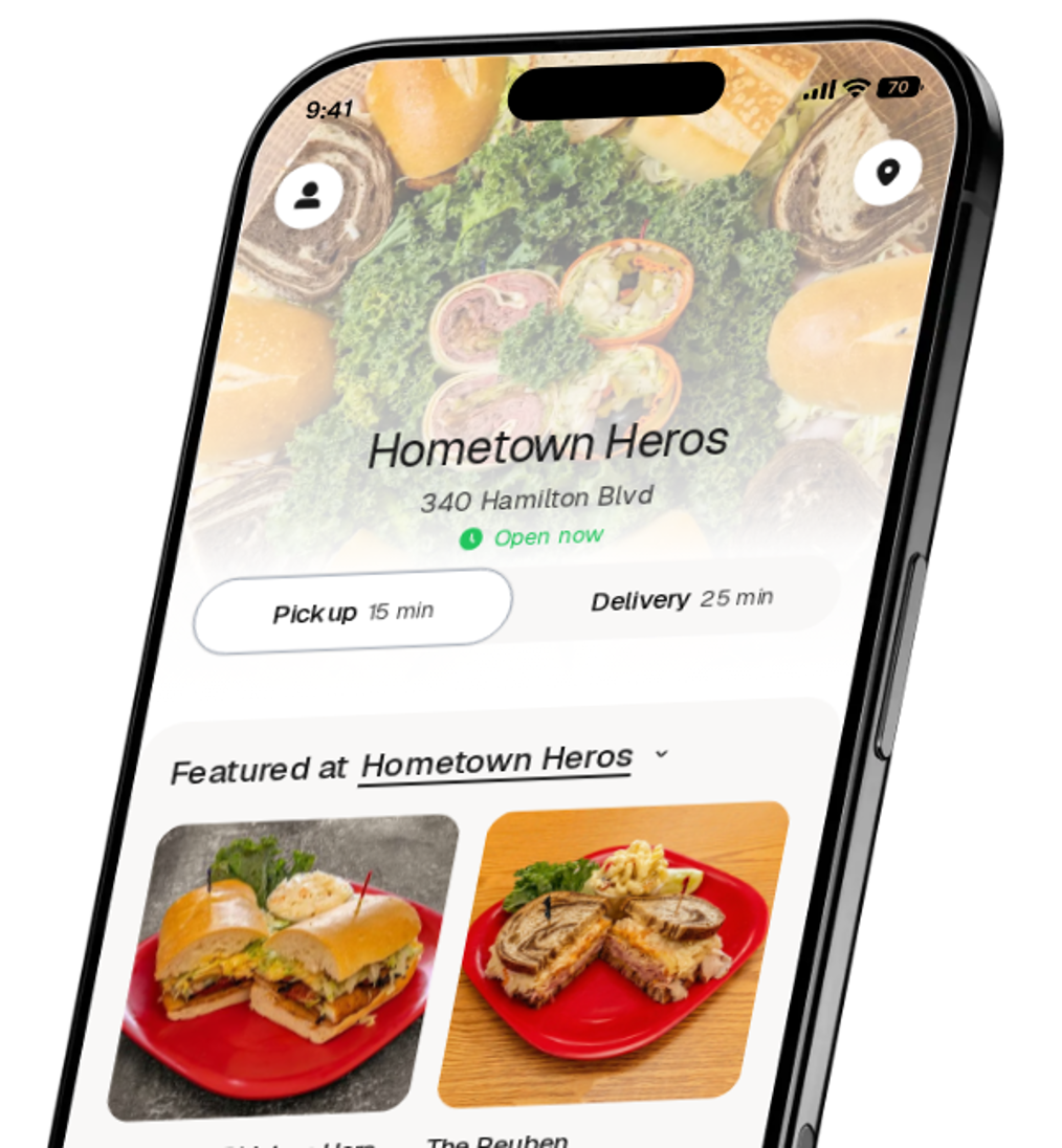 Hometown Heros app preview