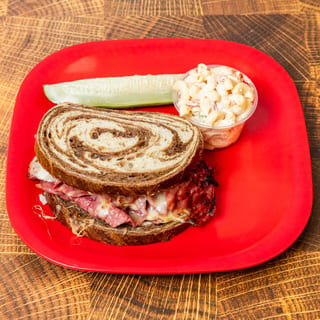 Hot Pastrami Sandwich