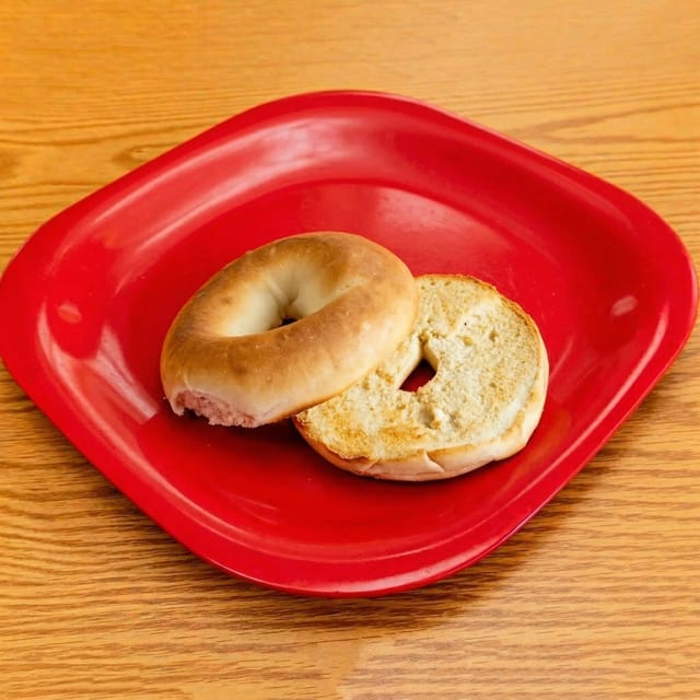 Bagel with Butter.
